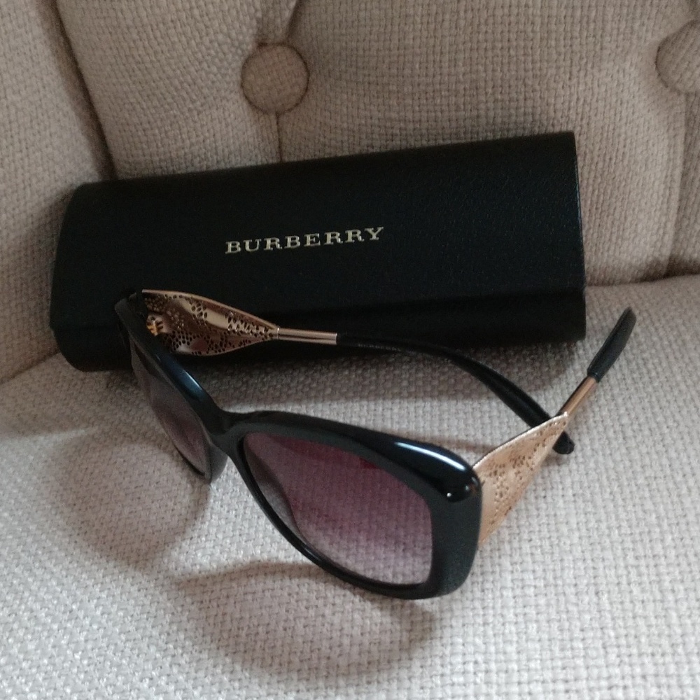 Authentic Burberry Sunglasses with Case